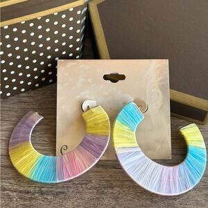 Colorful Hoop Earrings